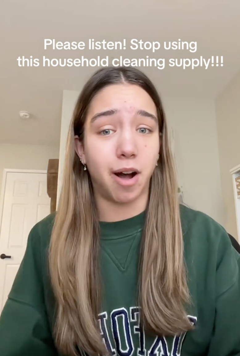 woman talking about health problems