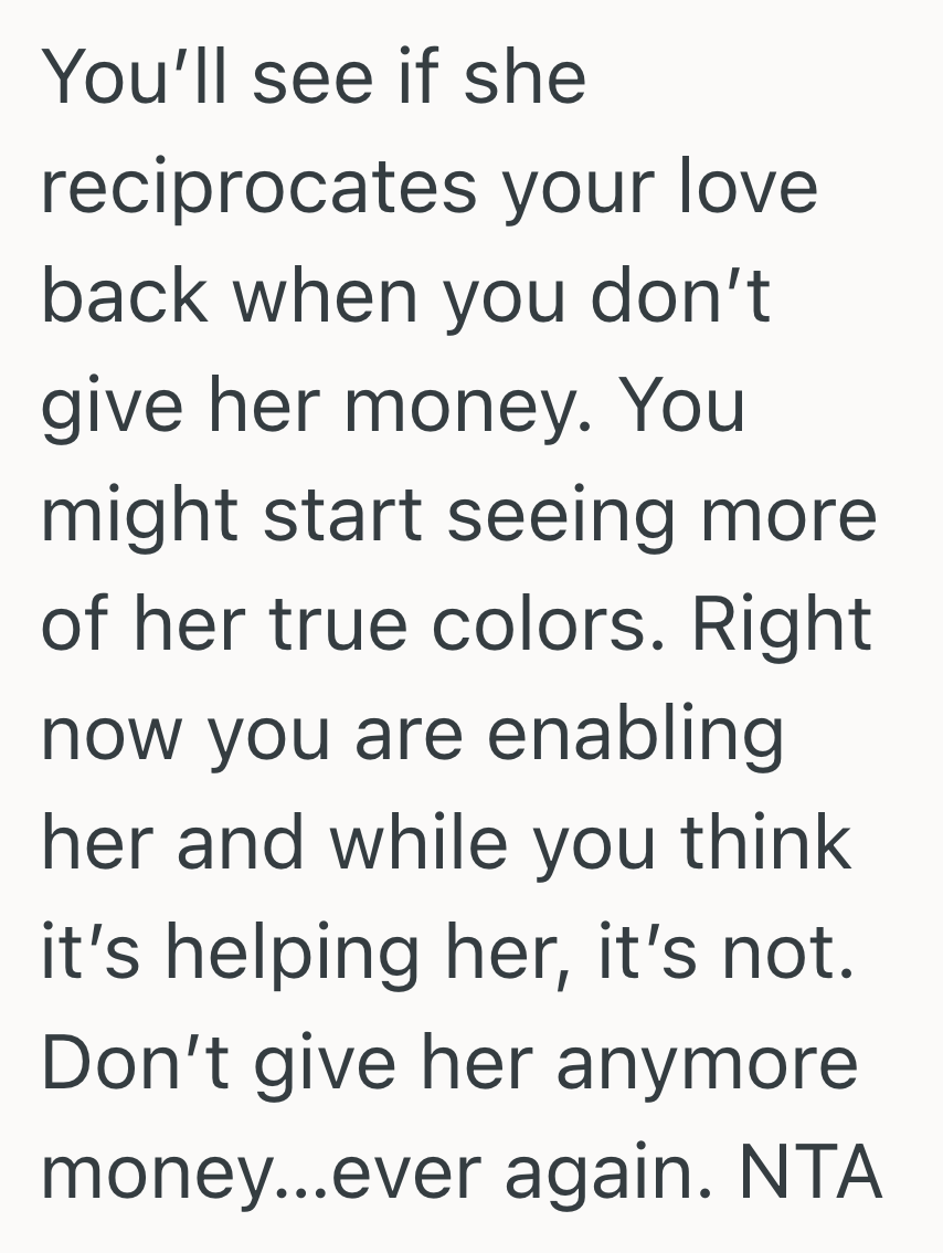 Screenshot 2025 06 18 at 12.42.08 PM She Tried To Support Her Cousin Through Every Setback, But When Cousin Never Paid Her Back, She Finally Had To Start Saying No