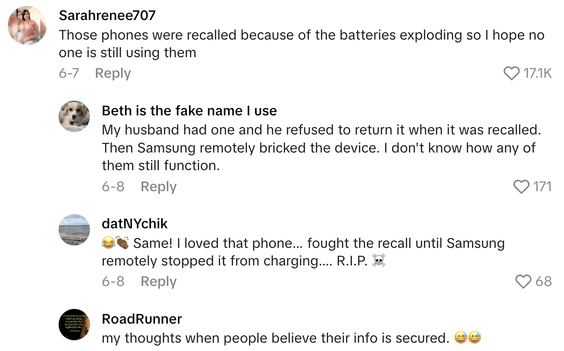 Screenshot 2025 06 18 at 3.18.02 PM Imagine having to throw your phone away.   A Traveler Found Out That A Specific Phone Is Banned From Airplanes In The U.S.
