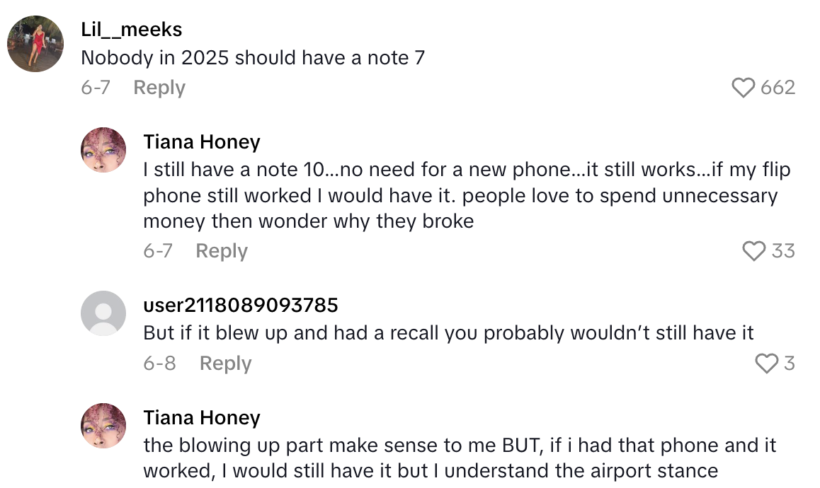 Screenshot 2025 06 18 at 3.18.15 PM Imagine having to throw your phone away.   A Traveler Found Out That A Specific Phone Is Banned From Airplanes In The U.S.