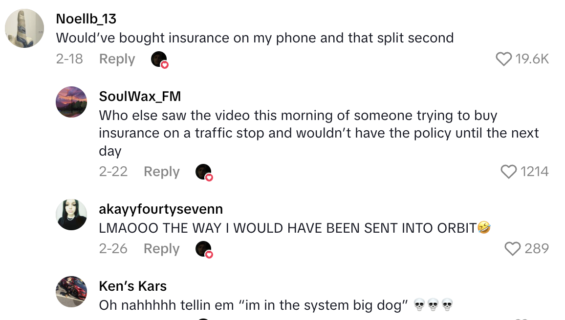 Screenshot 2025 06 18 at 5.26.55 PM A Driver With No Insurance Went Through A Car Wash To Try To Avoid Cops