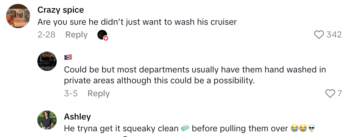 Screenshot 2025 06 18 at 5.27.34 PM A Driver With No Insurance Went Through A Car Wash To Try To Avoid Cops