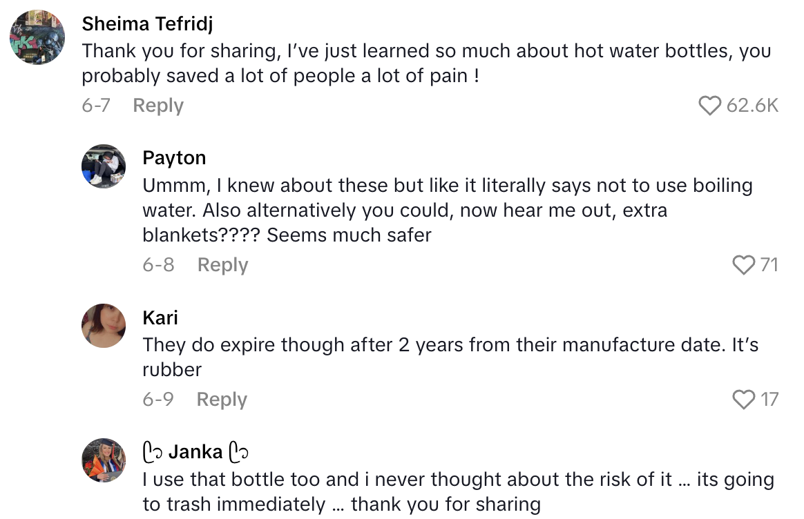 Screenshot 2025 06 18 at 5.45.57 PM “I put it on my leg. Next thing you know, it burst.   She Got Third Degree Burns From A Hot Water Bottle Because Of One Key Mistake