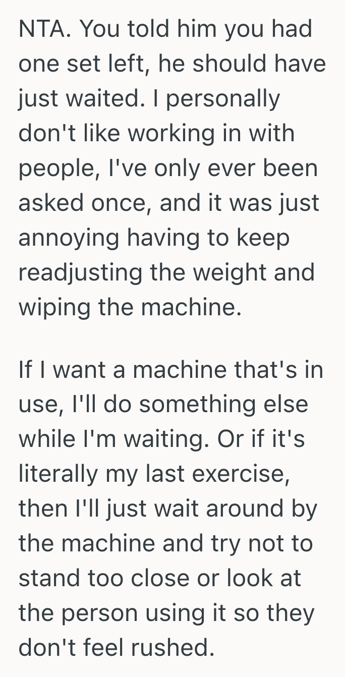 Screenshot 2025 06 18 at 9.28.35 PM Rude Man Demanded To Share Her Machine Without Asking Nicely, One Gym Goer Said No And Faced The Backlash
