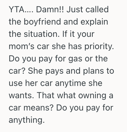 Screenshot 2025 06 19 at 4.56.12 PM Woman Refused To Drive Her Mom To The Store, So Now She Is Being Accused Of Choosing A Man Over Family