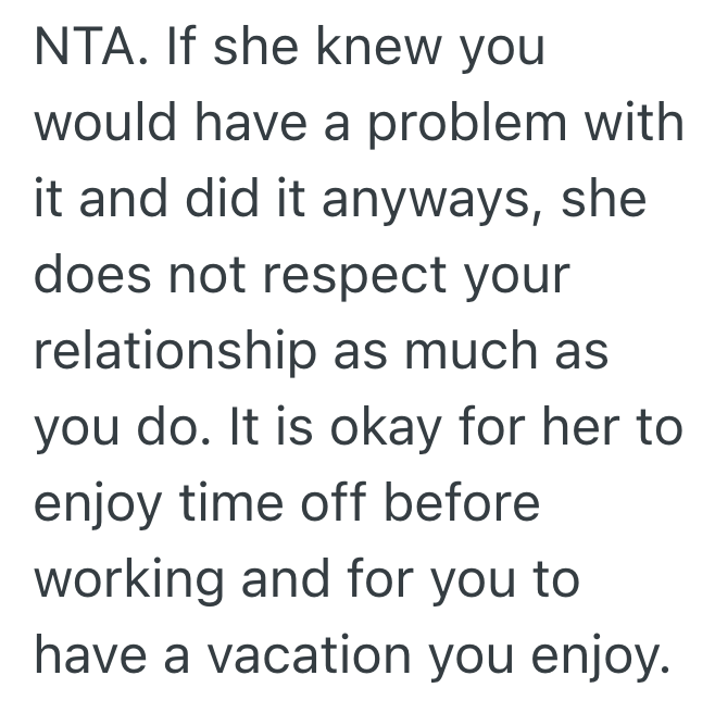 Screenshot 2025 06 19 at 8.19.12 PM Boyfriend Was Really Looking Forward To Going On Vacation With His Girlfriend, But When He Found Out Shed Lied To Him He Wanted To Cancel