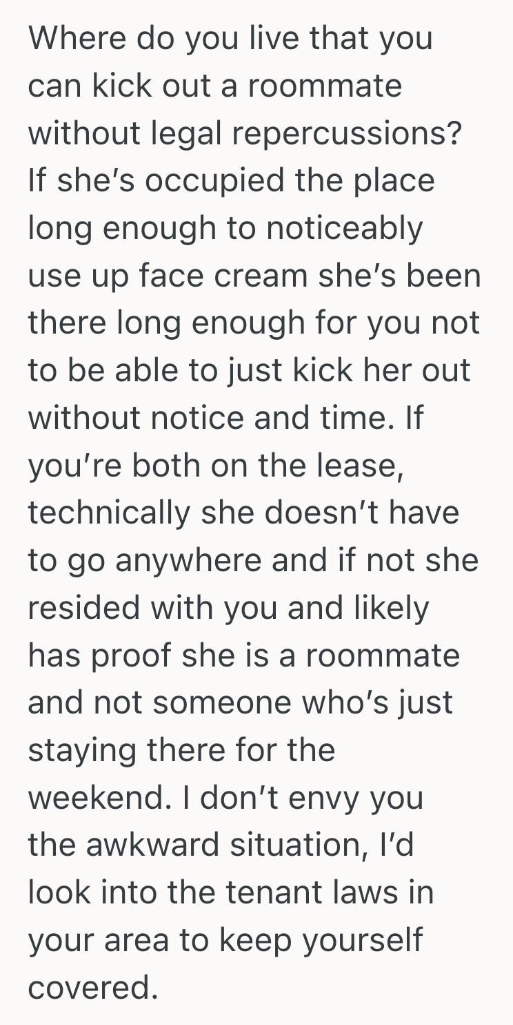 Screenshot 2025 06 20 at 2.45.52 PM Her Roommate Treated Her Expensive Products Like Her Own, So She  Asked Her To Move Out