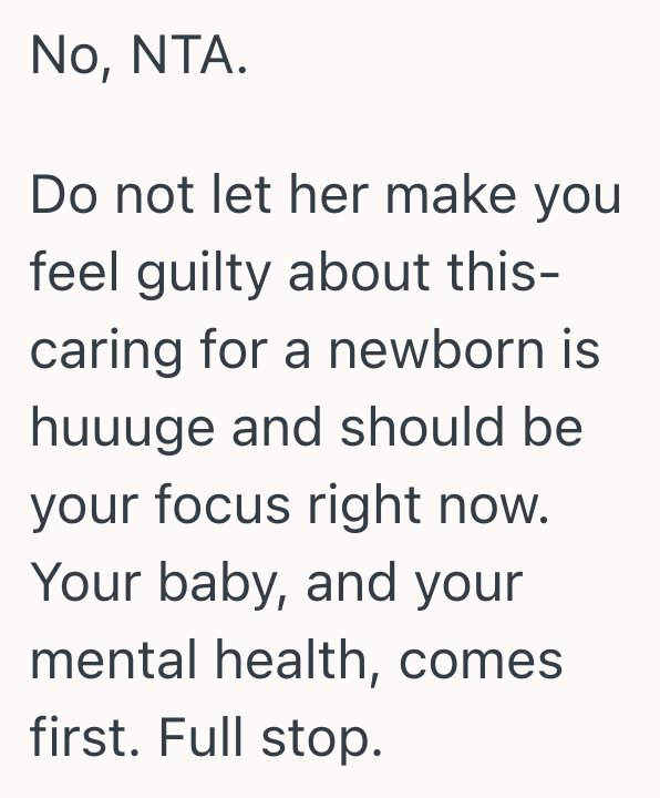 Screenshot 2025 06 20 at 6.16.13 PM She Just Had A Baby Six Weeks Ago, But Her Friend Thinks Its Perfectly Reasonable To Ask Her To Host A Baby Shower