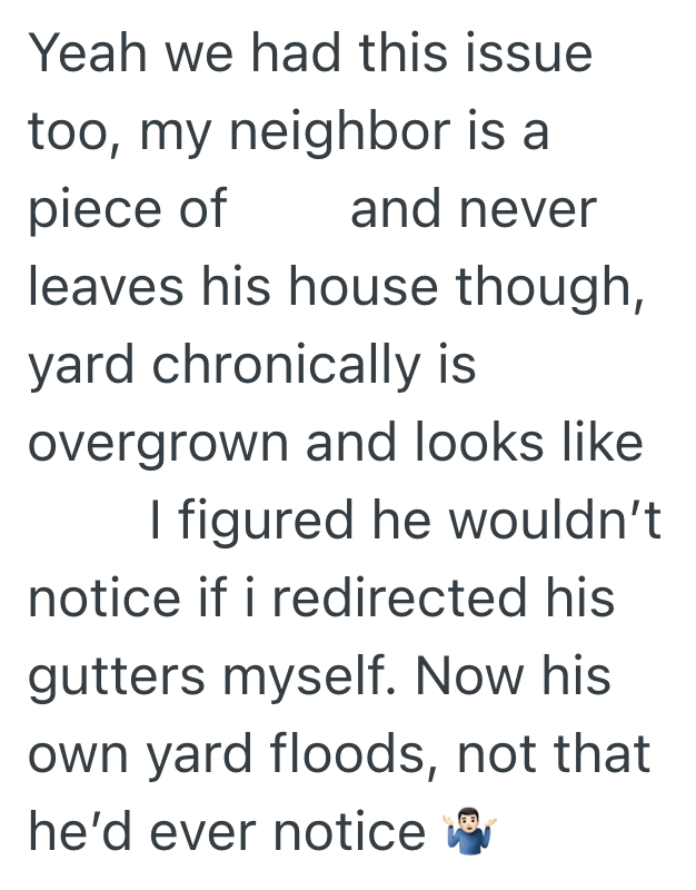 Screenshot 2025 06 20 at 7.59.32 PM Homeowners Yard Is Flooded By A Neighbors Faulty Drainage System, And When The Neighbor Refuses To Let Him Pay To Fix It, The HOA Forces Them To Do It