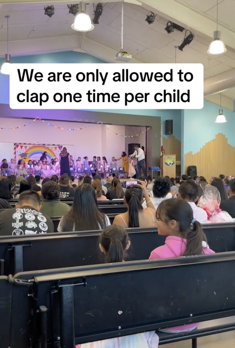 kids at a school graduation