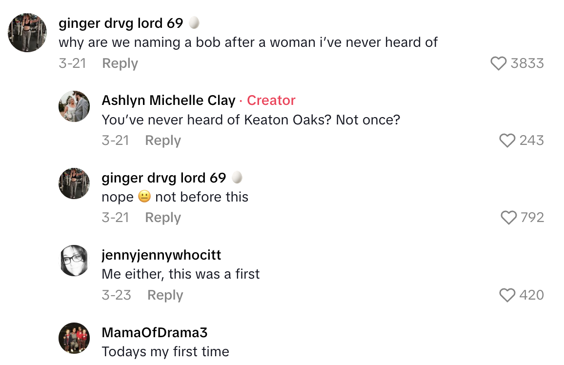 Screenshot 2025 06 21 at 3.10.19 PM A TikTokker Asked For The Same Haircut As Keaton Oaks But It Didnt Go As Planned