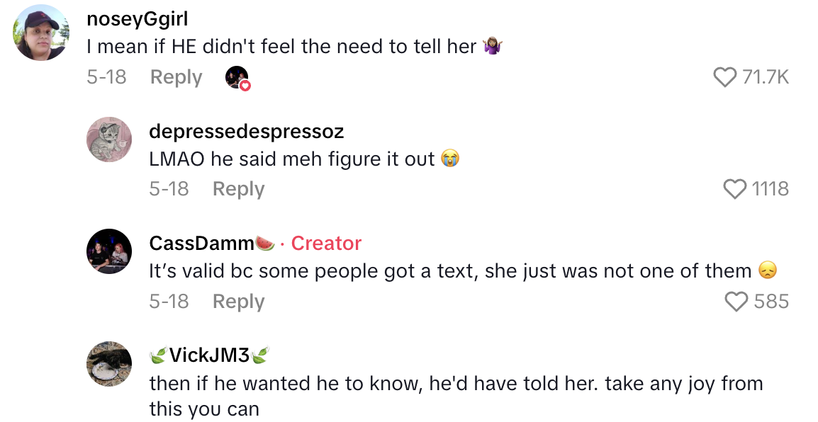 Screenshot 2025 06 21 at 5.02.10 PM It just brings me joy to know that she’s sitting there.   A Woman Said She Still Hasnt Told Her Fathers Mistress That He Was Deceased