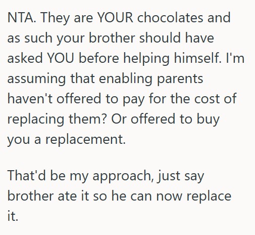 Screenshot 2025 06 22 205104 Her Annoying Little Brother Ate All The Chocolate That Her Boyfriend Had Gotten For Her, But When She Told Her Mom About It, She Mom Took Her Brothers Side