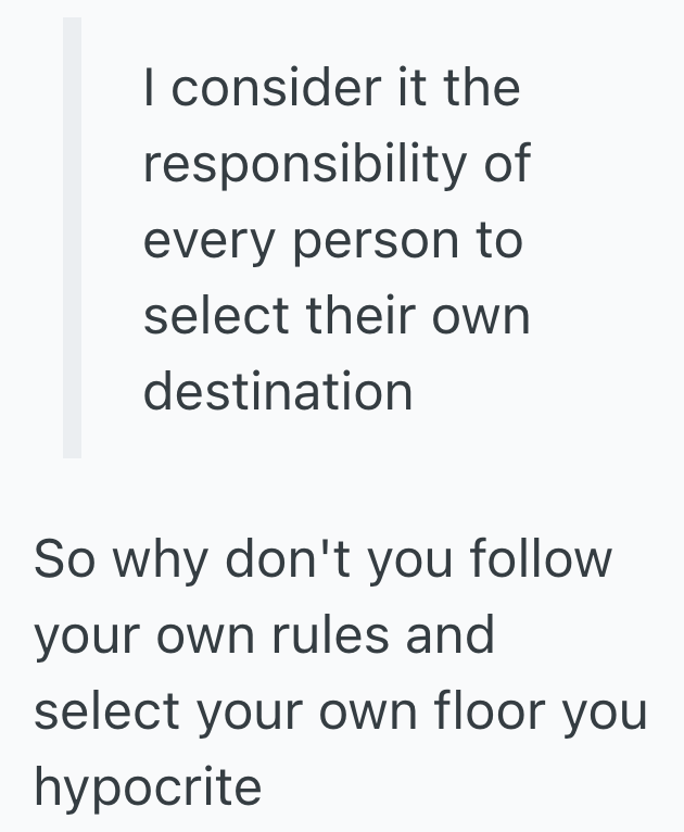 Screenshot 2025 06 22 at 1.53.08 PM Girl Enters The Elevator Assuming The Person Who Enters After Her Will Push The Button, But He Refuses To Use His Hands