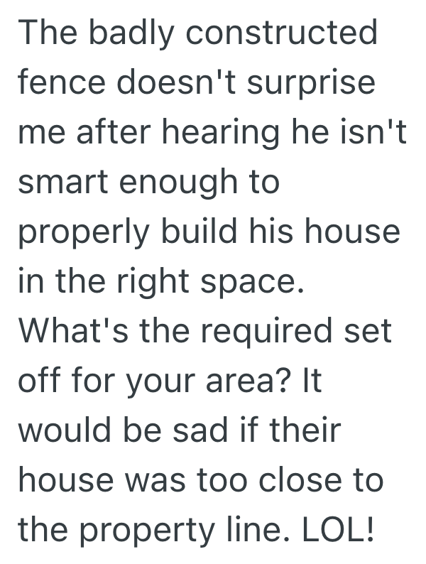 Screenshot 2025 06 22 at 2.35.34 PM Homeowners Humored The Neighbors By Agreeing To Get A Property Survey, But They Soon Realized The Property Line Wasnt Where Either Of Them Thought It Was