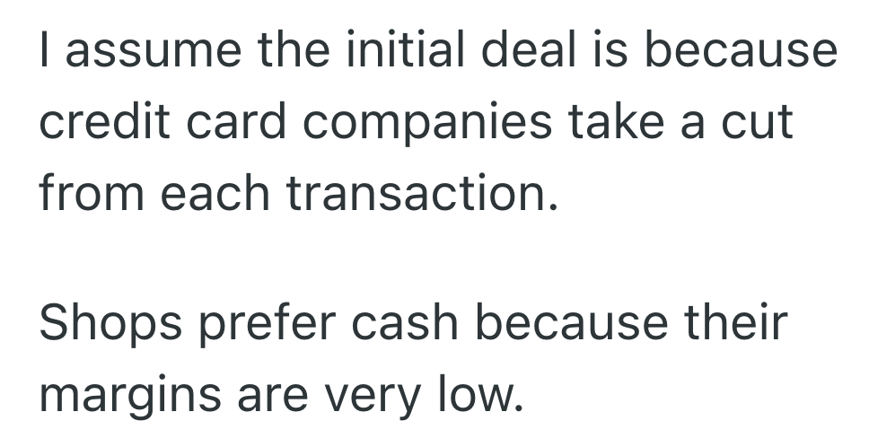 Screenshot 2025 06 22 at 2.46.14 AM She Wanted To Pay Part Of Her Grocery Bill With Cash And The Rest With A Credit Card, But The Cashier Claimed That Wasnt Possible