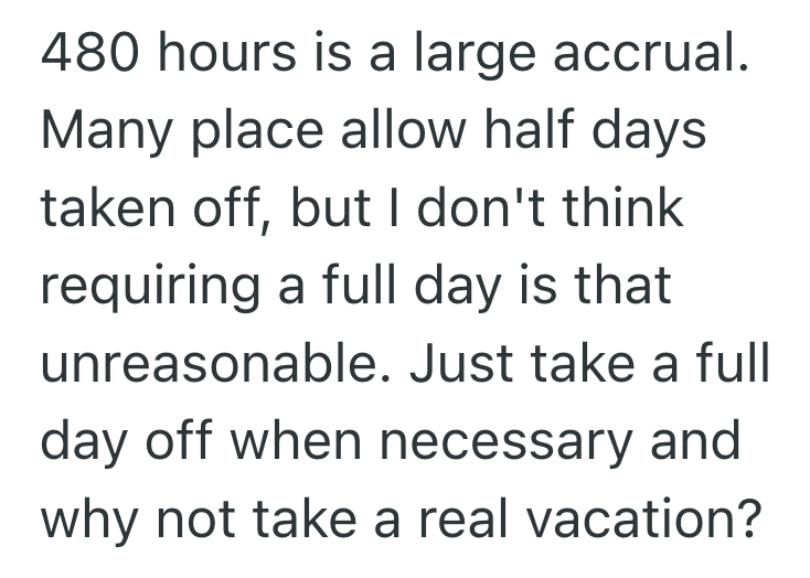 Screenshot 2025 06 22 at 3.06.24 AM Employee Has Maxed Out His Time Off Accumulation, So Some Days He Only Works For A Few Minutes
