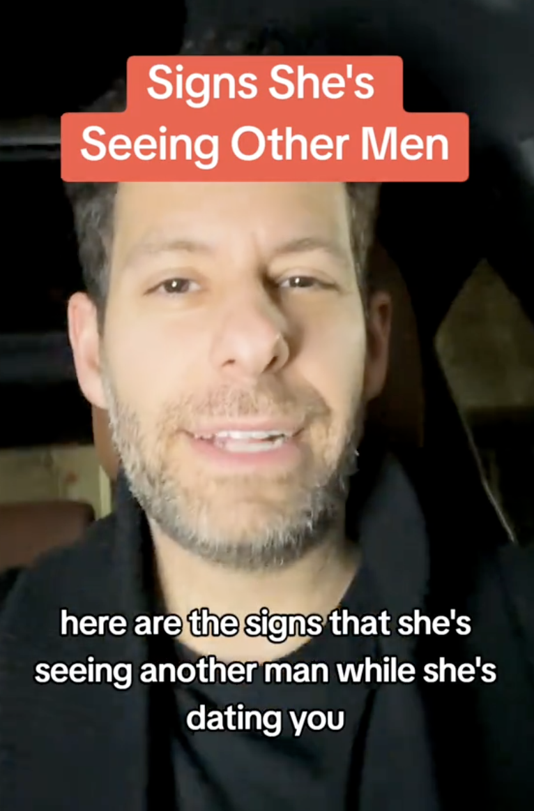 man talking about relationships