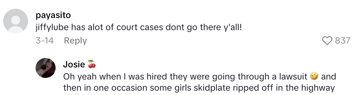 Screenshot 2025 06 22 at 3.54.38 PM A Customer Said Shell Never Go Back to Jiffy Lube After A Worker Scammed Her