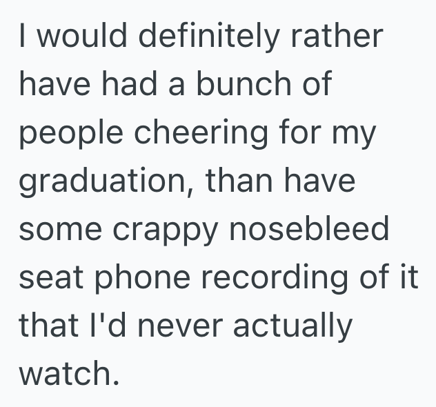 Screenshot 2025 06 22 at 4.02.32 PM A Spectator Wont Stop Talking During A College Graduation Ceremony, So Another Family Intentionally Ruins Their Video Of Their Family Member Graduating