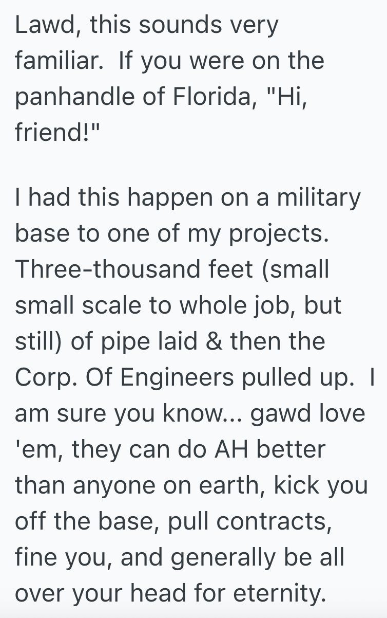 Screenshot 2025 06 22 at 4.27.17 PM Irrigation Crew Fails To Get Permits Before Starting Work, So The Electrical Contractor Rats Them Out To The Inspector