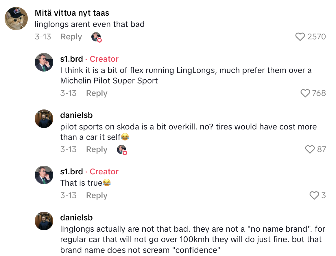 Screenshot 2025 06 22 at 4.36.18 PM A Mechanic Wasnt Impressed With The Chinese Tires He Saw On A Car