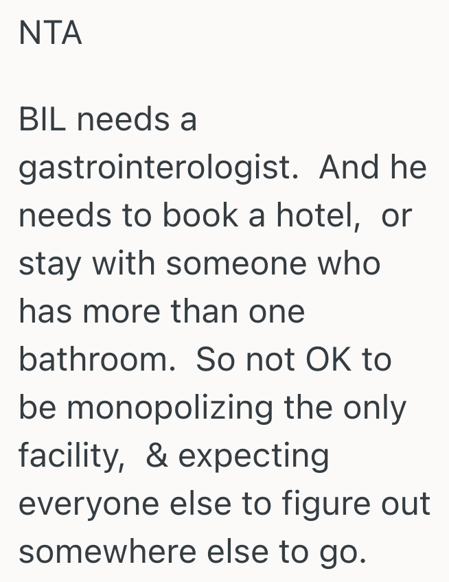 Screenshot 2025 06 23 at 2.50.48 PM She Agreed To Let Her Sister And Brother In Law Stay At Her Place, But She Didnt Realize Her Brother In Law Would Hog The Only Bathroom In The House