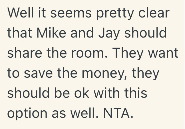 Screenshot 2025 06 23 at 3.28.14 PM Group Of Friends Would Save A Lot Of Money On An Airbnb If A Couple Of Them Shared A Room, But One Woman Is Determined To Have Her Own Space