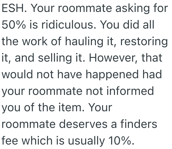 Screenshot 2025 06 24 at 10.50.03 PM Upcycling Is All Well And Good Until Somebody Gets Paid Under The Table, And It Creates A Roommate Rift Over A Table