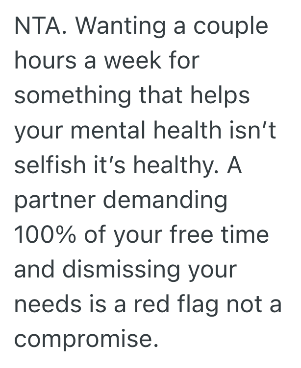 Screenshot 2025 06 24 at 11.36.24 PM His Girlfriend Tried To Take Away The Only Hobby That Helped Him Cope, So He Wondered If He Should Chose His Own Peace Of Mind Over Staying In The Relationship