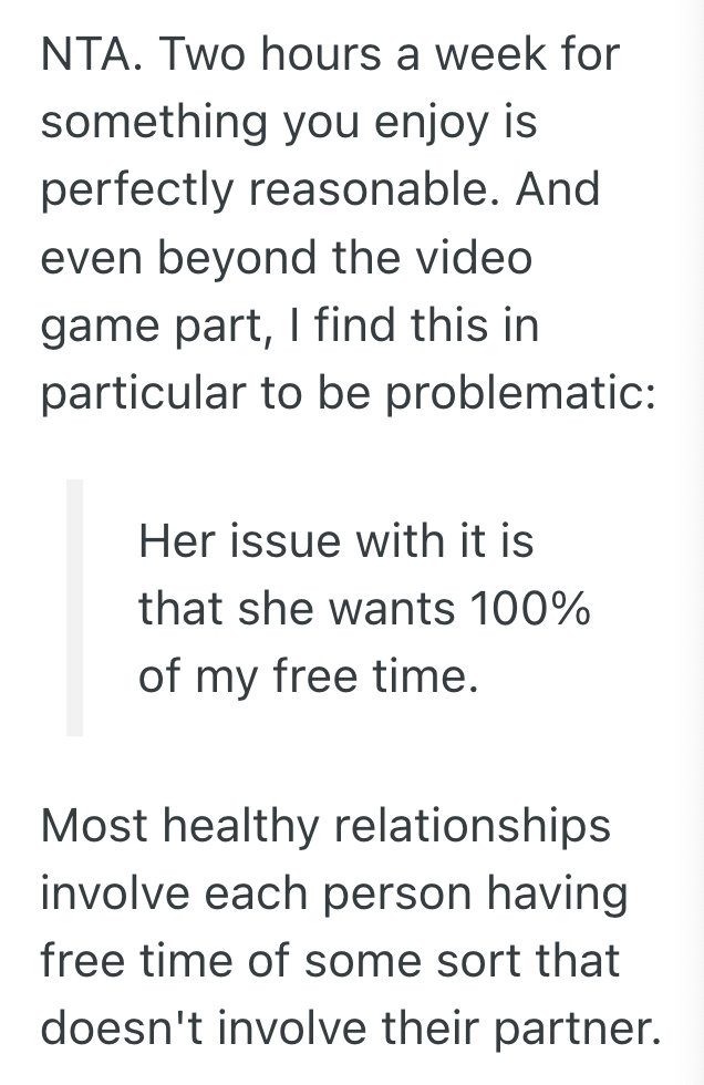 Screenshot 2025 06 24 at 11.38.10 PM His Girlfriend Tried To Take Away The Only Hobby That Helped Him Cope, So He Wondered If He Should Chose His Own Peace Of Mind Over Staying In The Relationship