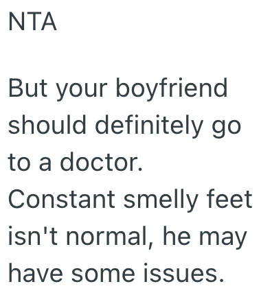 Screenshot 2025 06 24 at 5.36.41 PM A Couples Relationship Is Going Strong, But Her Boyfriends Strong Foot Odor Threatens To Wash All Of The Good Away
