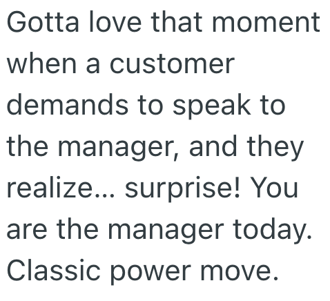 Screenshot 2025 06 26 at 2.03.04 PM When Management Is Out Of The Office For The Day, A Retail Employee Steps Into Her Shoes To Make A Point