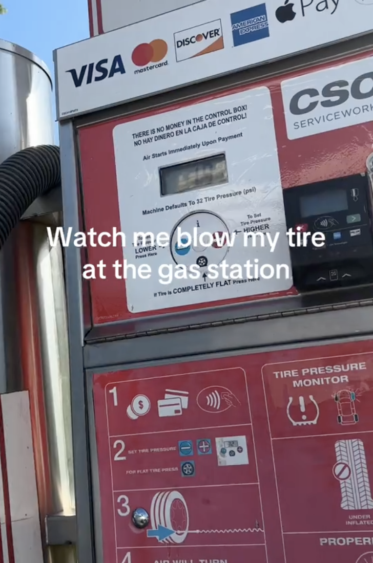 air station for tires