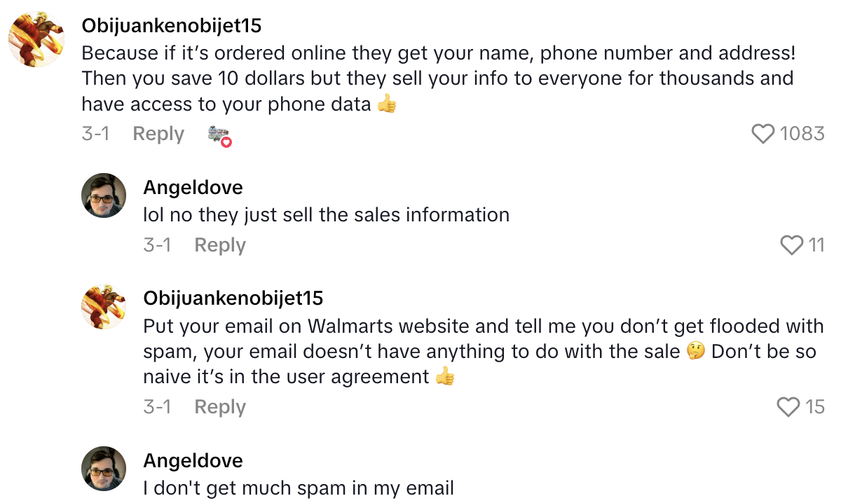 Screenshot 2025 06 26 at 3.05.36 PM A Walmart Shopper Tried To Get A Worker To Lower The Price Of A Video Game After He Saw That It Was Being Sold Cheaper Online