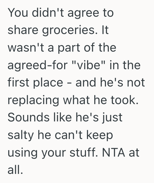 Screenshot 2025 06 27 at 10.56.33 AM His Roommate Kept Stealing His Food Without Asking, So He Locked It All Up In A Private Fridge To Keep It Away From Him