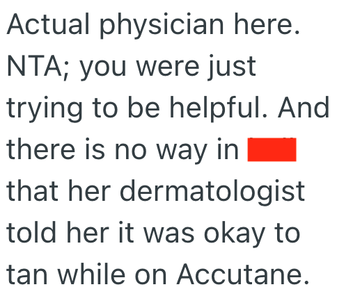 Screenshot 2025 06 27 at 4.04.01 PM A Friend Tries To Offer Helpful Medical Advice To Avoid Sun Damage, But They Get Burned By An Unreceptive Audience