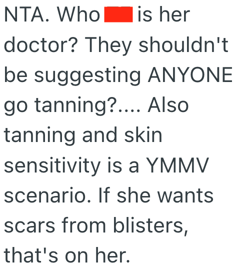 Screenshot 2025 06 27 at 4.04.21 PM A Friend Tries To Offer Helpful Medical Advice To Avoid Sun Damage, But They Get Burned By An Unreceptive Audience