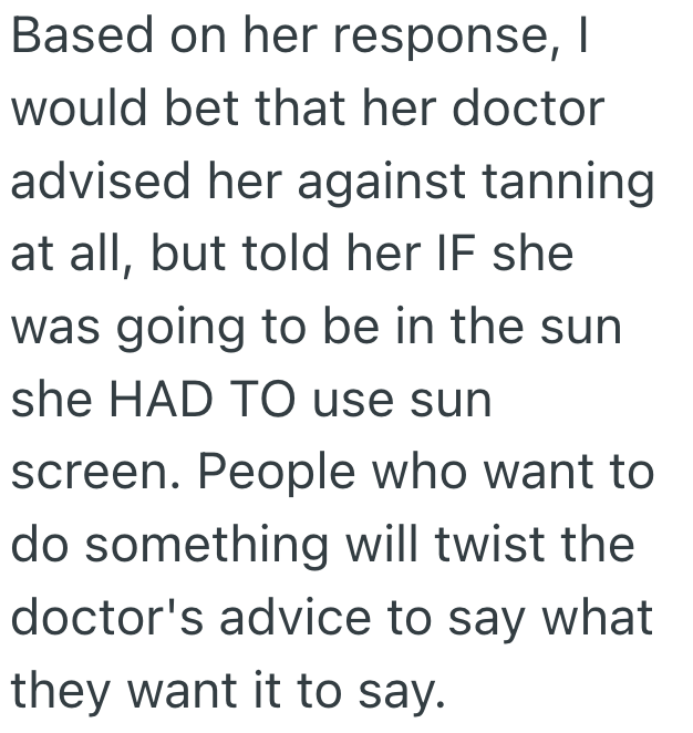 Screenshot 2025 06 27 at 4.04.57 PM A Friend Tries To Offer Helpful Medical Advice To Avoid Sun Damage, But They Get Burned By An Unreceptive Audience