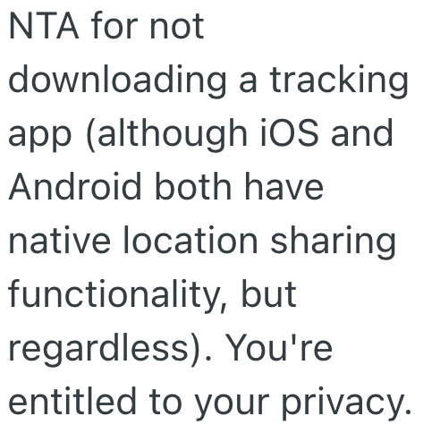 Screenshot 2025 06 27 at 4.50.07 PM A Woman Scorned Wants Her Boyfriend To Download A Tracking App, But He Thinks Its An Invasion Of Privacy