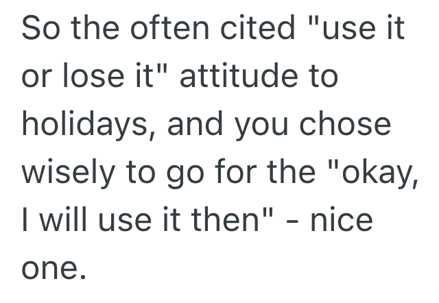 Screenshot 2025 06 28 at 11.57.13 AM Employees Are Compensated For Overtime With Time Off, But One Employee Didnt Care If He Used His Extra Time Off