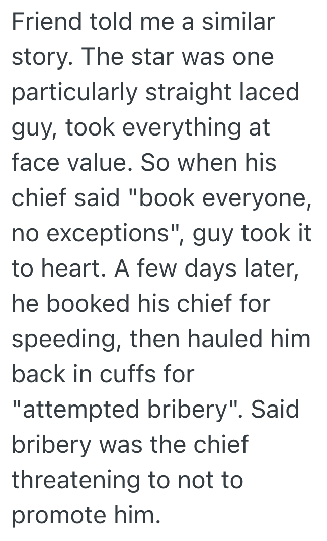 Screenshot 2025 06 28 at 12.13.34 PM Police Officer Knew His Boss Wanted Him To Write More Tickets, But Since He Couldnt Legally Tell Him To Do That, He Gave Warnings Instead