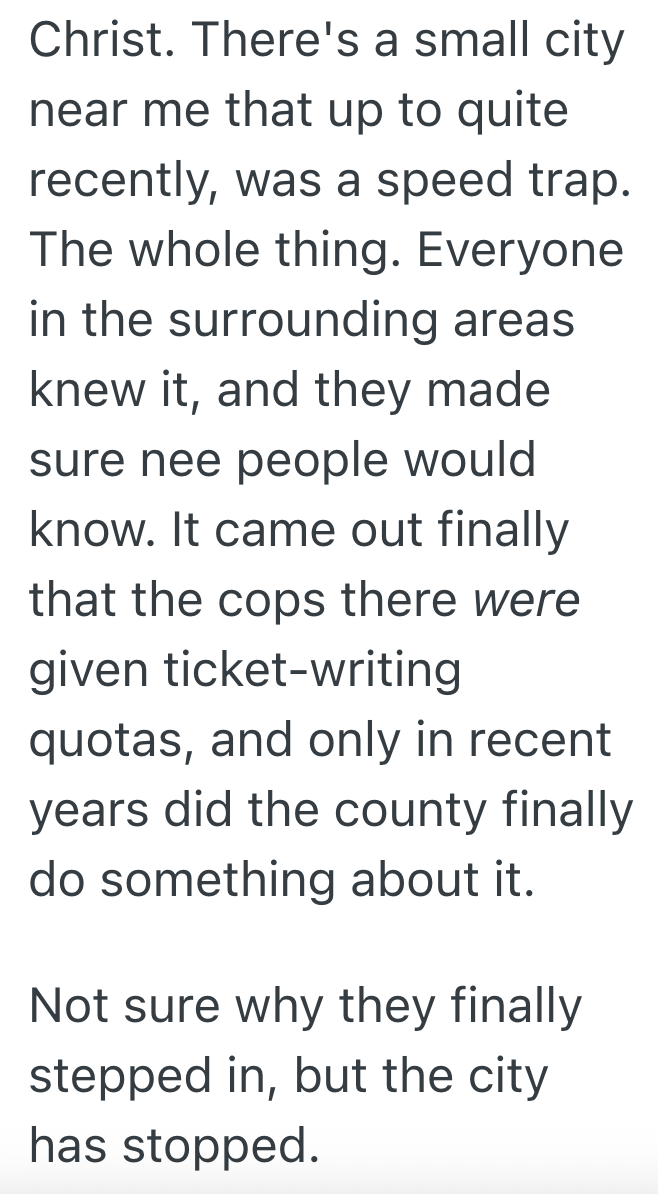 Screenshot 2025 06 28 at 12.14.01 PM Police Officer Knew His Boss Wanted Him To Write More Tickets, But Since He Couldnt Legally Tell Him To Do That, He Gave Warnings Instead