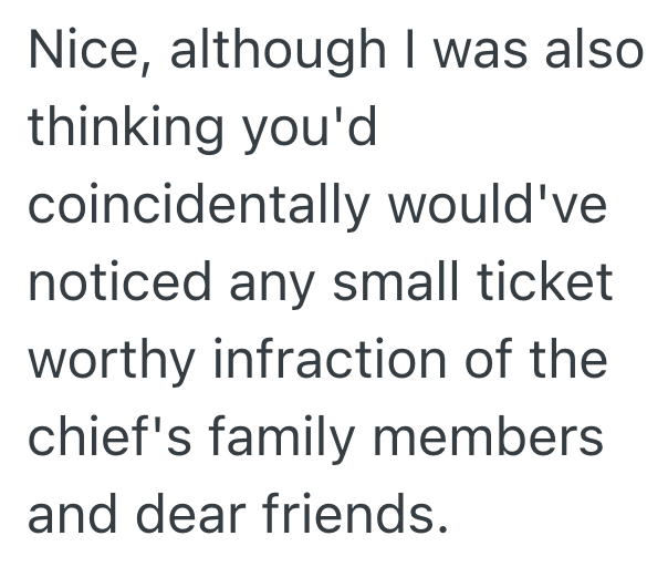 Screenshot 2025 06 28 at 12.14.15 PM Police Officer Knew His Boss Wanted Him To Write More Tickets, But Since He Couldnt Legally Tell Him To Do That, He Gave Warnings Instead