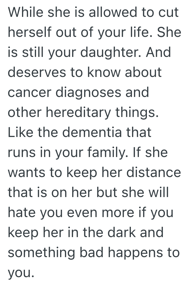 Screenshot 2025 06 29 at 2.56.00 PM Daughter Turns Her Back On Her Parents Over Opposing Political Views, But When Her Dad Finds Out He Has Cancer, He Wonders If He Should Reach Out To Her