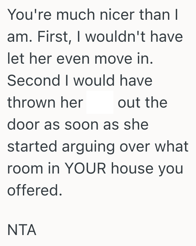 Screenshot 2025 06 30 at 12.50.31 AM Ex Girlfriend And Her Son Have Temporarily Moved In, But The Ex Is Being Pretty Picky About Which Room She Sleeps In