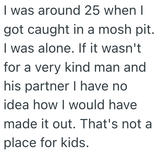 Screenshot 2025 06 30 at 3.13.45%E2%80%AFPM A Mom Brings Her Two Kids To A Music Festival Thats Geared Toward Adults, But When The Crowd Gets Too Rowdy For Them She Yells For Them To Stop... And Nobody Listens