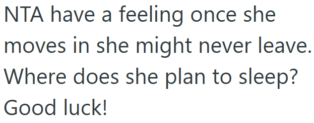 Screenshot 1 677c71 Womans Husband Wants His Mom To Stay With Them For Two Months, But They Just Got Married And She Doesnt Think Its A Good Idea