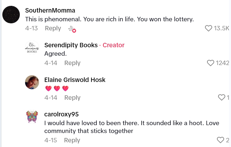 Screenshot 1 a26220 Bookstore Needed To Move All Of Their Inventory Around The Corner To A New Location, So The Entire Town Formed A Delivery Line