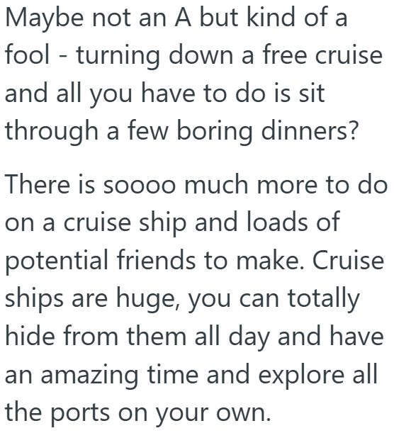 His Mom’s Boyfriend Invited Them On A 16Day Cruise With His Family(00)